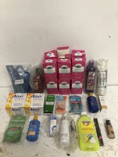 QTY OF ITEMS INC NIVEA SUN PROTECT & BRONZE DUAL EFFECT SPF 30