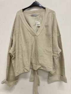 ALYRIA SOLID PULLOVER SIZE: XL RRP: £68 (NEUTR)