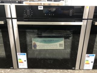 NEFF BUILT-IN SINGLE OVEN MODEL: B2ACH7HH0B - RRP.£909 (EX-DISPLAY)