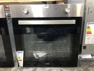 LOGIK BUILT-IN SINGLE OVEN MODEL: LBFANX23 - RRP.£159 (EX-DISPLAY)