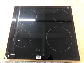 NEFF FOUR BURNER CERAMIC HOB MODEL: T16NBE1L - RRP.£539 (EX-DISPLAY)