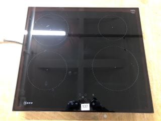 NEFF FOUR BURNER INDUCTION HOB MODEL: T36FBE1L0G - RRP.£559 (EX-DISPLAY)