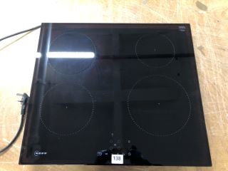 NEFF FOUR BURNER INDUCTION HOB MODEL: T36FBE1L0G - RRP.£559 (EX-DISPLAY)