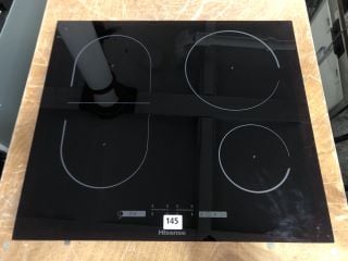 HISENSE FOUR BURNER CERAMIC HOB MODEL: I6433C7 - RRP.£322 (EX-DISPLAY)