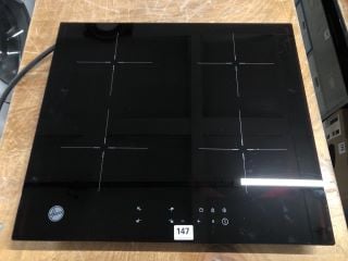 HOOVER FOUR BURNER INDUCTION HOB MODEL: HI642TTC - RRP.£293 (EX-DISPLAY)(SEALED)