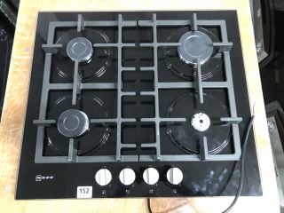 NEFF FOUR BURNER GAS HOB MODEL: T26CB49S0 - RRP.£429 (EX-DISPLAY) (INCOMPLETE)