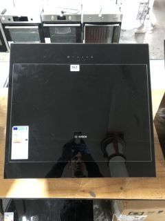 BOSCH BLACK GLASS COOKER HOOD MODEL: DWK67CM60B - RRP.£689 (EX-DISPLAY)