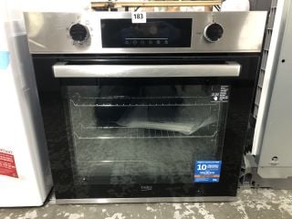 BEKO BUILT - IN SINGLE OVEN - MODEL BBIE22300XFP- RRP.£289 (EX-DISPLAY)