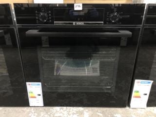 BOSCH BUILT-IN SINGLE OVEN MODEL: HBS534BB0B - RRP.£399 (EX-DISPLAY)