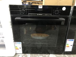 BOSCH BUILT-IN SINGLE OVEN MODEL: HBS534BB0B - RRP.£399 (EX-DISPLAY)