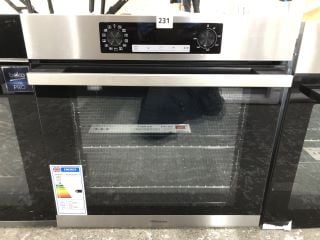 HISENSE BUILT-IN SINGLE OVEN MODEL: BSA65222AXUK - RRP.£249(EX-DISPLAY)