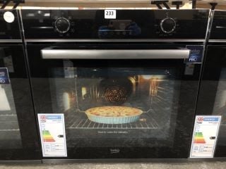 BEKO BUILT-IN SINGLE OVEN MODEL: BBXIM17300DX - RRP.£319 (EX-DISPLAY)