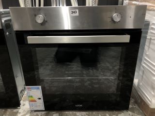 LOGIK BUILT-IN SINGLE OVEN MODEL: LBFANX23 - RRP.£159 (EX-DISPLAY)