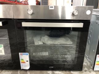 LOGIK BUILT-IN SINGLE OVEN MODEL: LBFANX23 - RRP.£159 (EX-DISPLAY)