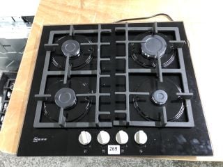 NEFF FOUR BURNER GAS HOB MODEL: T26CB49S0 - RRP.£429 (EX-DISPLAY)