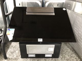 NEFF BLACK GLASS COOKER HOOD MODEL: D65IEE1S0B - RRP.£499 (EX-DISPLAY)