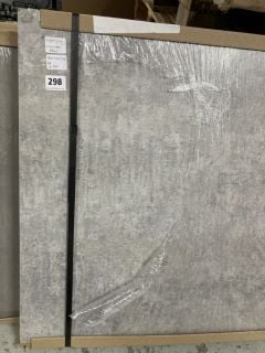 LIGHT GREY CONCRETE EFFECT WORKTOP - APPROX: 3610 X 605 X 38 - RRP.£550 (COLLECTION ONLY)