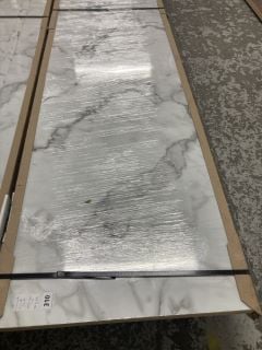 CALACATTA CLOUD MATT WORKTOP - APPROX: 3550 X 602 X 38 - RRP.£515 (COLLECTION ONLY)