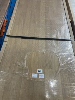 LIGHT OAK EFFECT WORKTOP - APPROX: 3050 X 600 X 38 (COLLECTION ONLY)