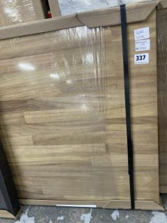 SOLID OAK WORKTOP - APPROX: 3000 X 602 X 40 - RRP.£788 (COLLECTION ONLY)