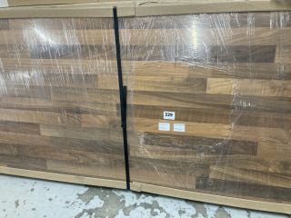 WALNUT BLOCK WORKTOP - APPROX: 3050 X 602 X 38 - RRP.£260 (COLLECTION ONLY)