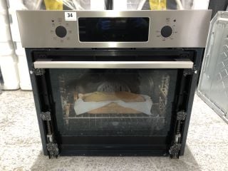 ZANUSSI BUILT-IN SINGLE OVEN MODEL: ZOHCX3X2 - RRP.£249 (EX-DISPLAY)