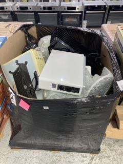 PALLET OF HEATERS AND FANS