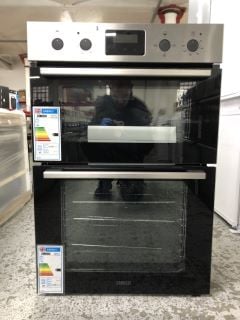 ZANUSSI BUILT-IN DOUBLE OVEN MODEL: ZKHNL3X1 - RRP.£399 (EX-DISPLAY)