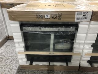 LOGIK BUILT-IN SINGLE OVEN MODEL: LBFANX23 - RRP.£159 (EX-DISPLAY) (SEALED)