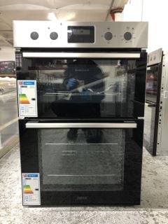 ZANUSSI BUILT-IN DOUBLE OVEN MODEL: ZKHNL3X1 - RRP.£399 (EX-DISPLAY)