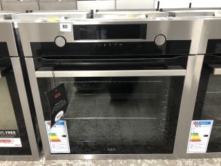 AEG BUILT-IN SINGLE OVEN MODEL: BCE556060M - RRP.£599 (EX-DISPLAY)