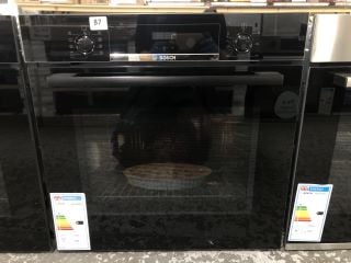 BOSCH BUILT-IN SINGLE OVEN MODEL: HBS534BB0B - RRP.£399 (EX-DISPLAY)