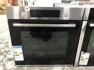 BOSCH BUILT-IN SINGLE OVEN MODEL: HRS574BS0B - RRP.£399 (EX-DISPLAY)