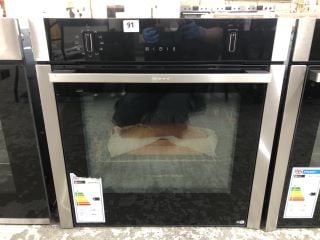 NEFF BUILT-IN SINGLE OVEN MODEL: B6ACH7HH0B - RRP.£799 (EX-DISPLAY)