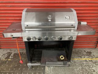 JOHN LEWIS SIX BURNER GAS BARBECUE