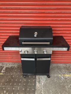 JOHN LEWIS THREE BURNER HYBRID GAS BARBECUE