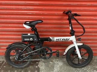 HITWAY FOLDING ELECTRIC BIKE (MPSS03027770) (WITH BATTERY, NO KEYS, COLLECTION FROM SITE ONLY) (VAT ONLY PAYABLE ON BUYERS PREMIUM)