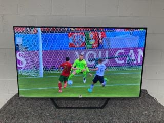 HISENSE 65" 4K TV MODEL: 65A7KQTUK (NO BOX, WITH REMOTE, WITH STAND) (LINE ON SCREEN) RRP £599