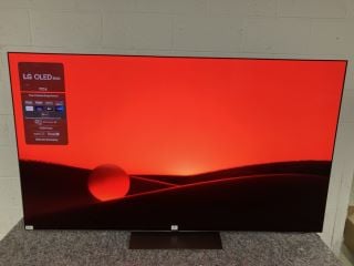 LG 77" OLED 4K TV MODEL: OLED77C44 (NO BOX NO REMOTE, WITH STAND) (CASE DAMAGE, INTERMITTENT POWER) RRP £2,799