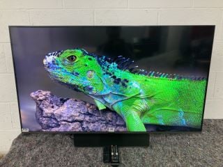 SAMSUNG 50" QLED 4K TV MODEL: QE50Q80C (NO BOX, WITH REMOTES, WITH STAND) (CHIP ON SCREEN) RRP £971