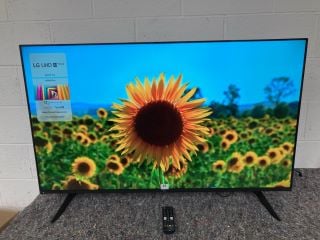 LG 50" 4K TV MODEL: 50UT73006 (WITH BOX, WITH REMOTE, WITH STAND) (SCRATCH ON SCREEN) RRP £550