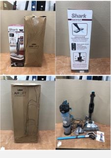 VAX AIRLIFT STEERABLE PET VACUUM CLEANER AND A SHARK KLIK N FLIP STEAM MOP