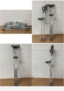 QUANTITY OF CRUTCHES - SHOULDER AND ARM