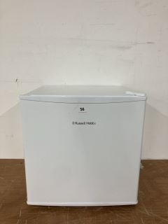 RUSSELL HOBBS TABLETOP FRIDGE IN WHITE