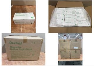 2 X CASES OF DISPOSABLE MEDICAL SURGICAL MASKS