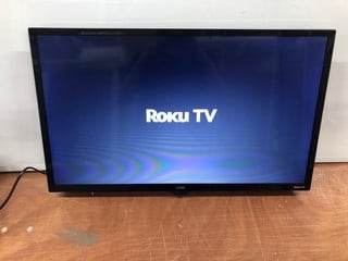 LOGIK 32" LED SMART ROKU TV MODEL: L32RH23A (POWERS ON)