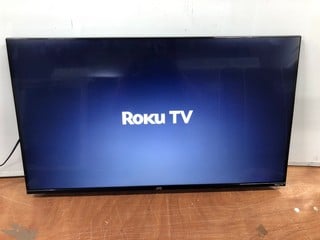 JVC 40" LED SMART FHD ROKU TV MODEL: LT-40CR330 (POWERS ON)