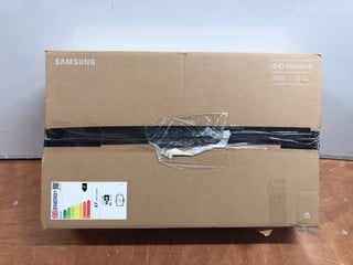 SAMSUNG 28" MONITOR MODEL: U28R550UQP (POWERS ON)