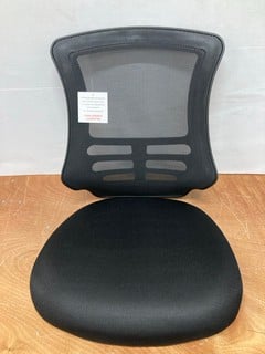 MARLOS MESH BACK OFFICE CHAIR IN BLACK WITH FOLDING ARMS