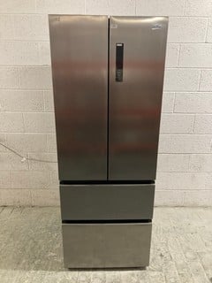 BEKO FREESTANDING AMERICAN-STYLE FRIDGE FREEZER - 189 X 70.3 X 67.7CM - MODEL NUMBER GN14790PX - RRP £619